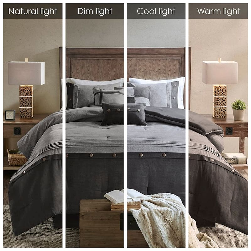 Madison Park Westbrook 7 Piece Faux Suede Comforter Set