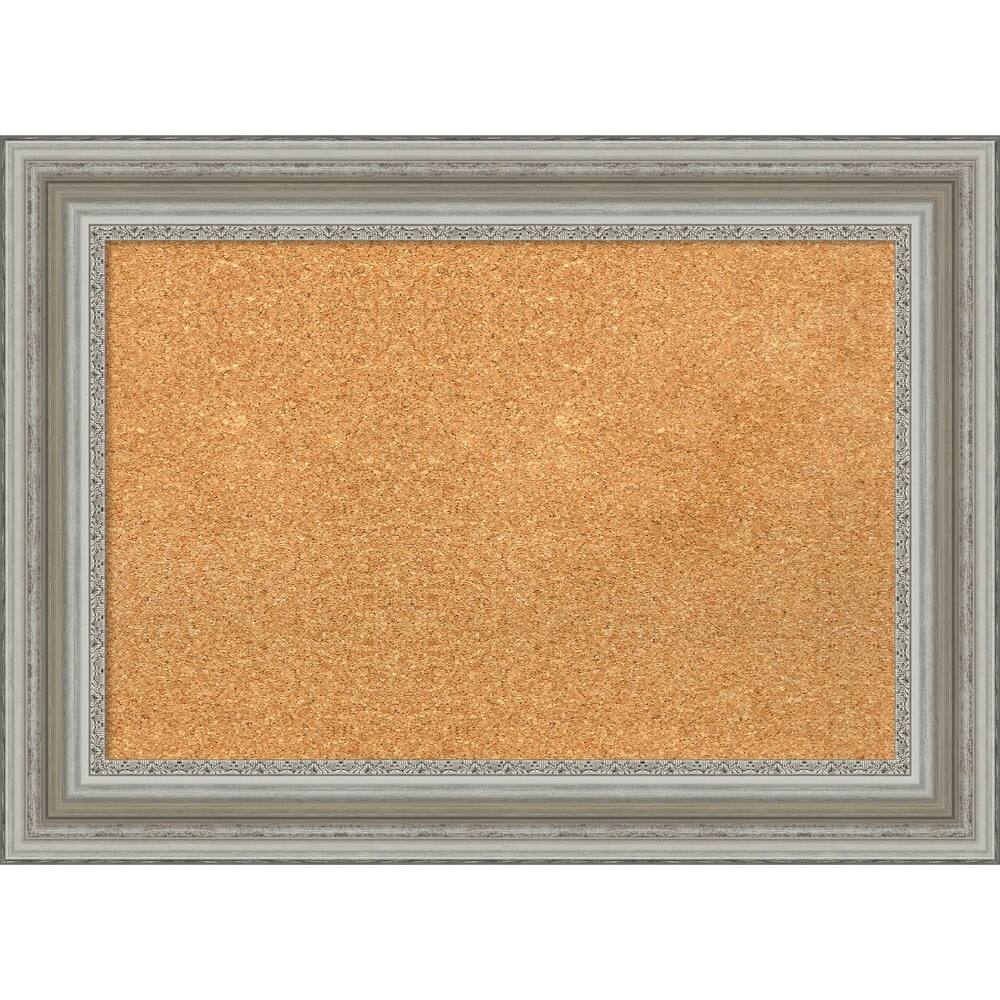Parlor Framed Cork Bulletin Memo Board