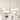 6-Light Sputnik Tiered Milky Oval Glass Chandelier Dining Room