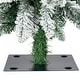 preview thumbnail 5 of 13, Pre-Lit Pencil Flocked Alpine Artificial Christmas Tree - Clear Lights