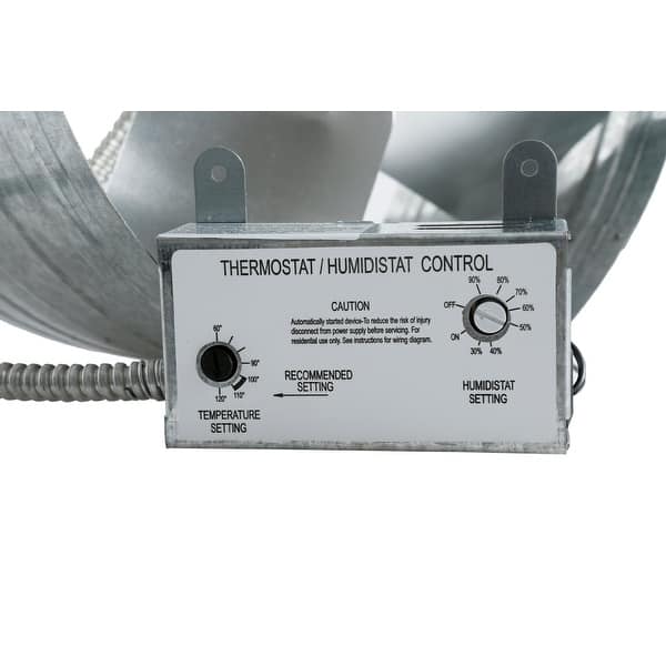 Shop Iliving Ilg8g14 16th Automatic Gable Mount Attic Ventilator Fan Overstock 15011971