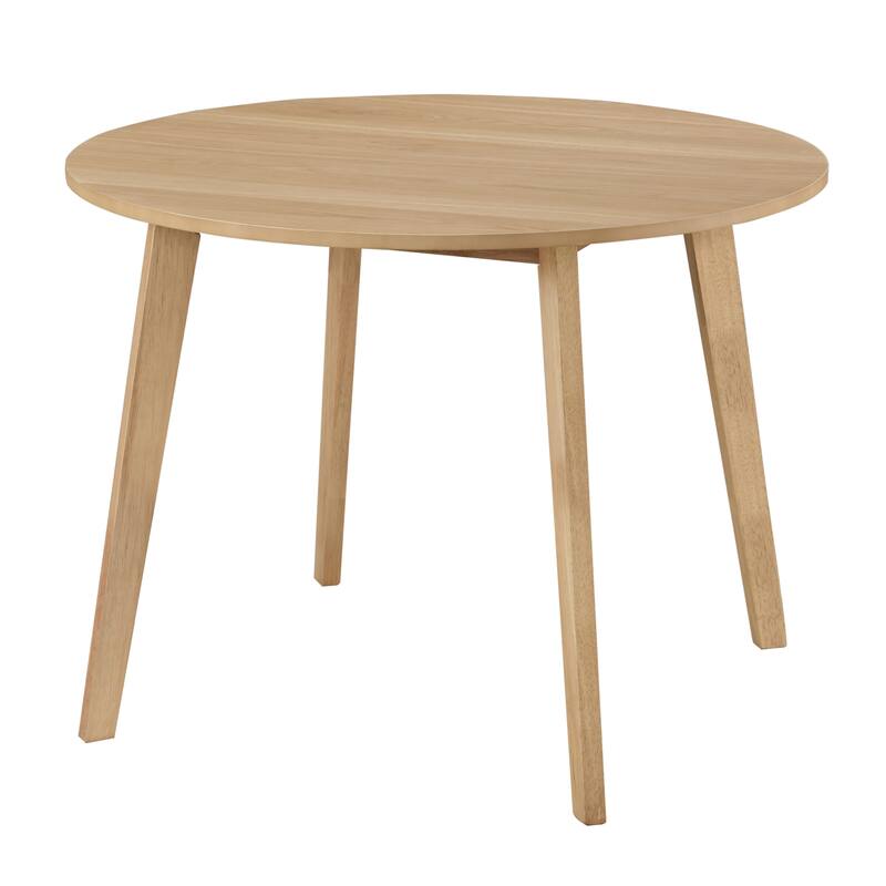 Flemming - 39.5" Round Dining Table - Natural Oak