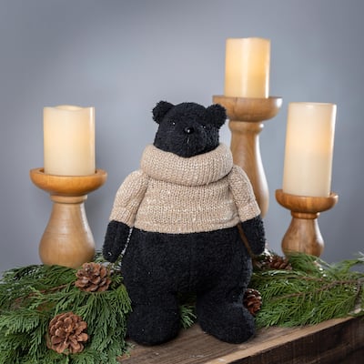 11.5" Fabric Bear Table Decor