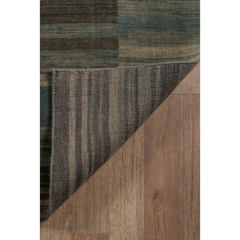 Momeni Gramercy Hand Loomed Wool Contemporary Geometric Area Rug