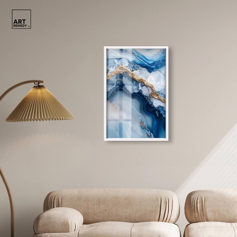 Molten Topaz II Shadowbox by Art Remedy