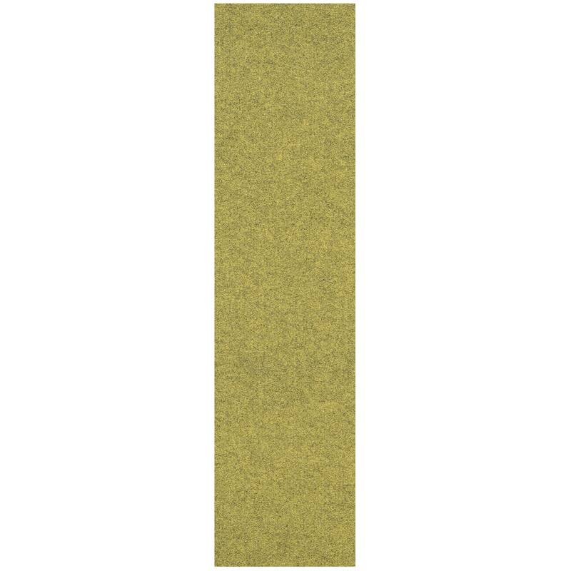 Foss Floors Accent 9"x36" Peel and Stick Indoor/Outdoor Carpet Tile Planks 8/Box - Goldenrod - 9" x 36"