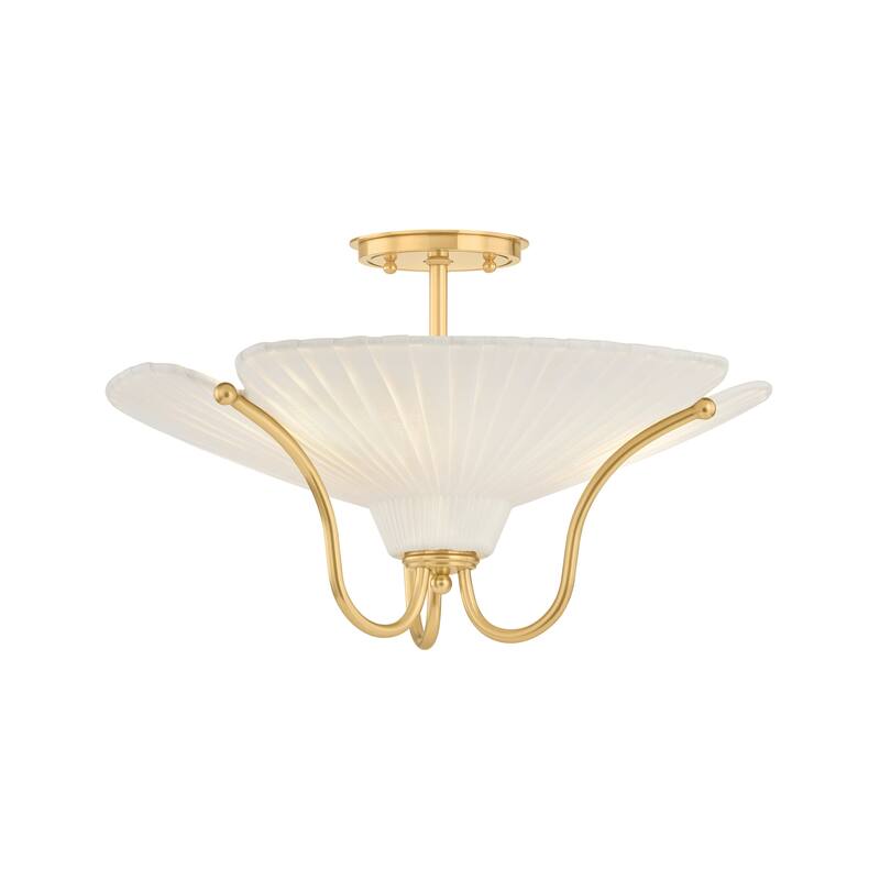 Hudson Valley Lighting AH4619 Gerhard 3 Light 18" Wide Semi-Flush Bowl