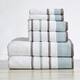 Luxurious Cotton Decorative Stripe Towel Set