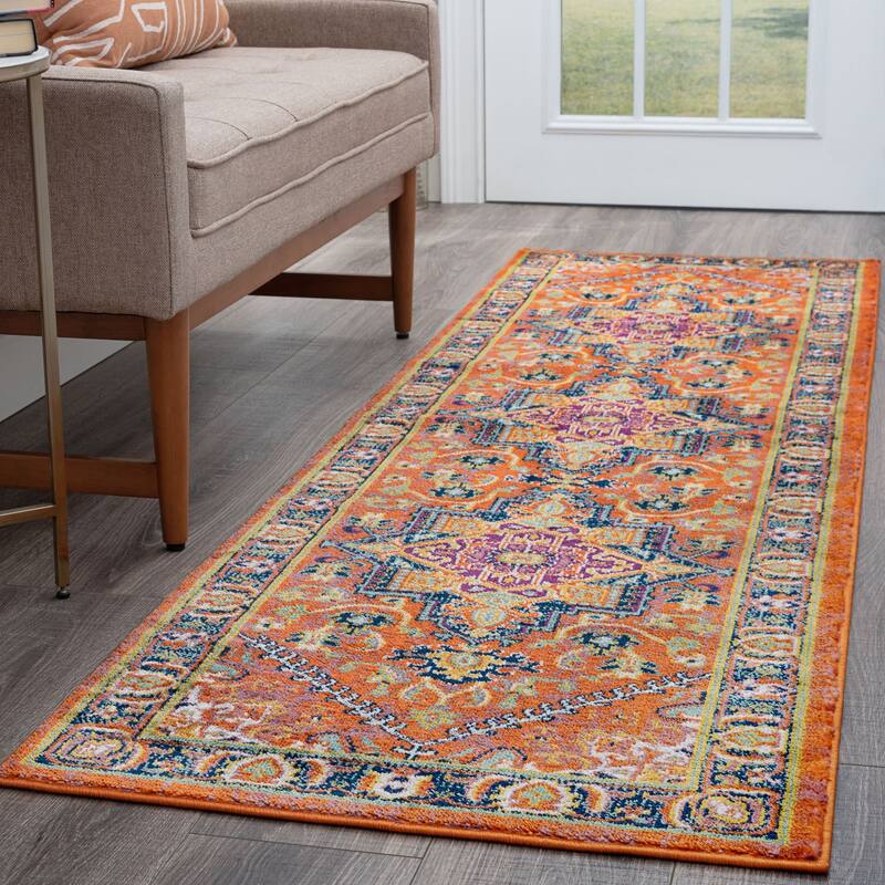 Genesis Bohemian & Eclectic Medallion Indoor Area Rug