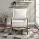 preview thumbnail 15 of 41, Fletcher Spindle Chair in Fabric with Brushed Charcoal Finish