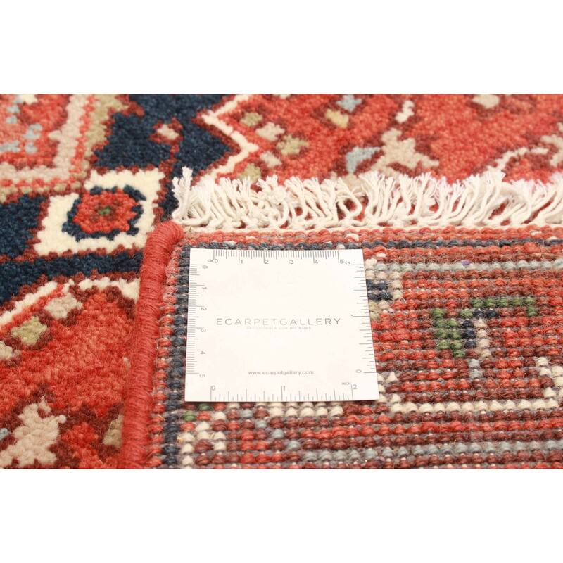 ECARPETGALLERY Hand-knotted Serapi Heritage Red Wool Rug - 2'6 x 11'10