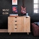 preview thumbnail 15 of 16, Minimalist 4-Drawer 1-Door Dresser