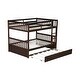 preview thumbnail 11 of 69, Full Over Full Bunk Bed with Twin Trundle