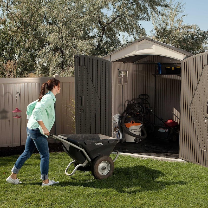 Lifetime 7 ft. x 7 ft. Deluxe Storage Shed