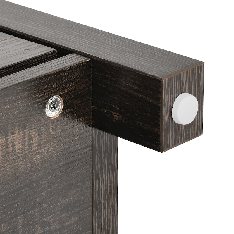 Moasis Rustic 6-drawer Chest Vertical Dresser Storage Tower