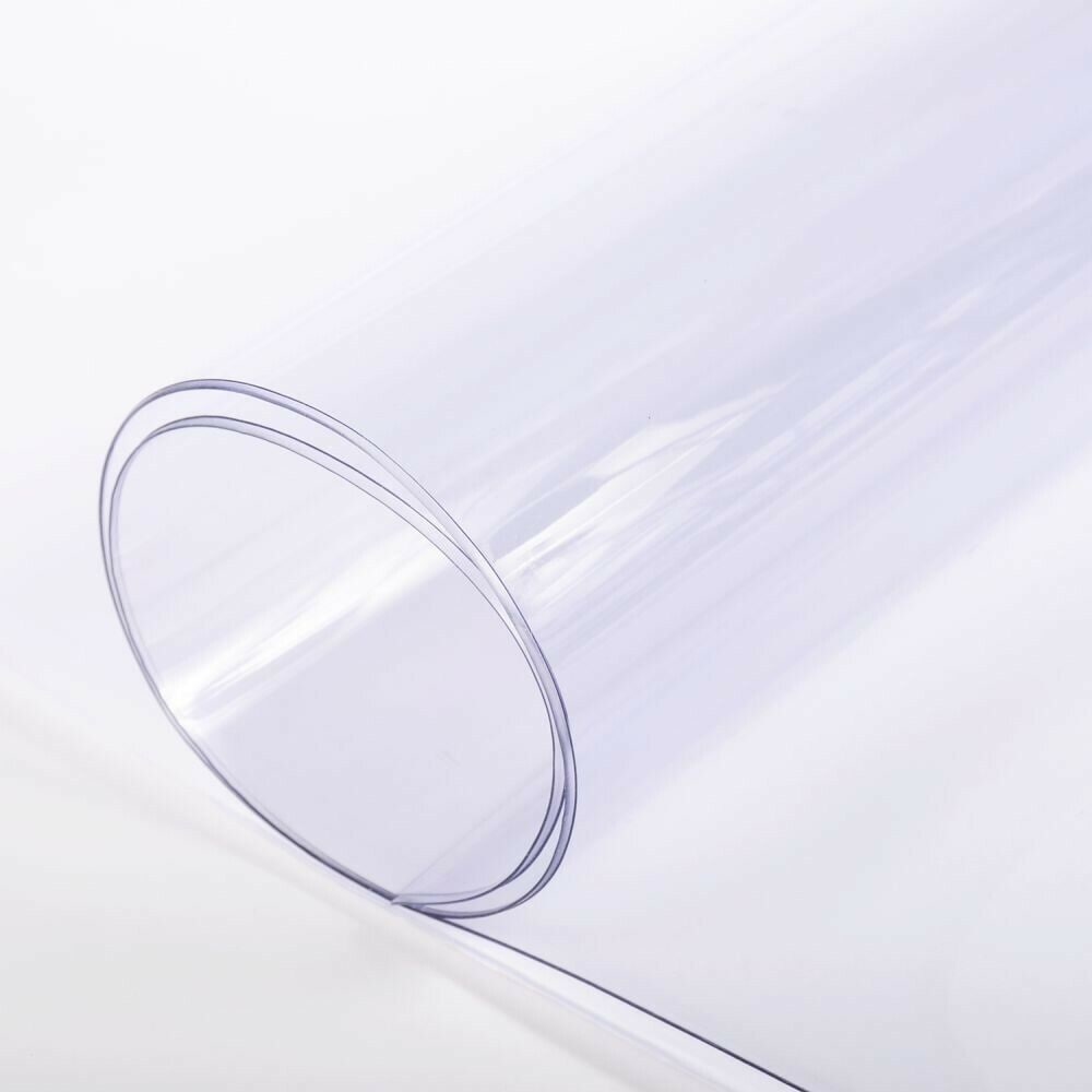 54x84 Inch Transparent Vinyl Tablecloth Wood Furniture Kitchen Table  Protector Cover Clear Plastic Table Pad PVC Desk Mat Waterproof Meeting  Desk