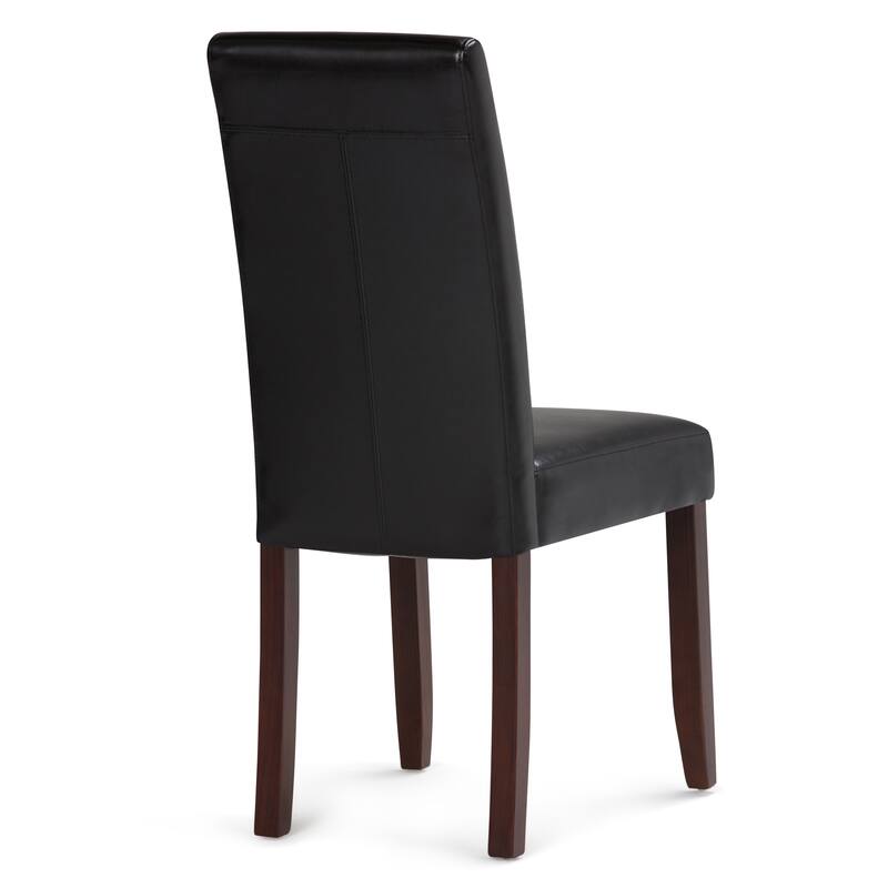 WYNDENHALL Normandy Transitional Parson Dining Chair (Set of 2) - 18.1"w x 18.5" d x 39.4" h
