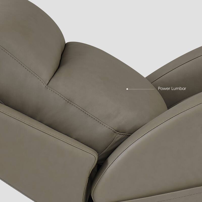 6PCS, 3 power Recliners, Leather Reclining Sectional with Power Headrest & Lumbar