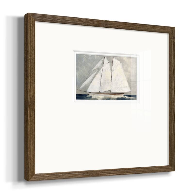 Setting SailPremium Framed Print