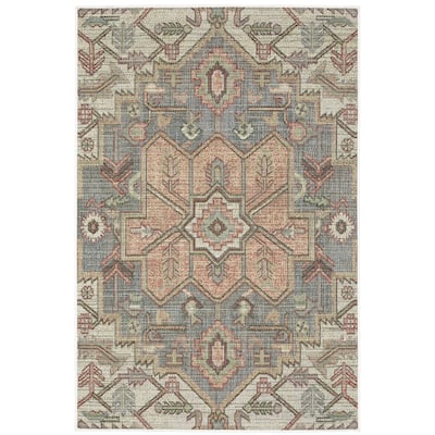 Davie Blue Various Colors Geometric Outdoor Casual Area Rug