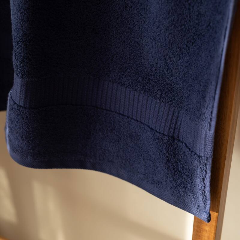 Salbakos Cotton Bath Towels Turkish Cotton Soft Absorbent Set of 4 - 27x54