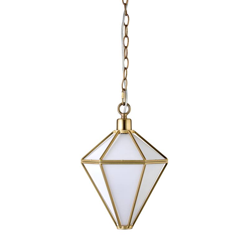 Adara 10" Wide Pendant with Glass Shade