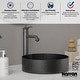 preview thumbnail 4 of 12, Karran Vineyard KBF472 Single-Handle Single Hole Vessel Bathroom Faucet with Matching Pop-up Drain