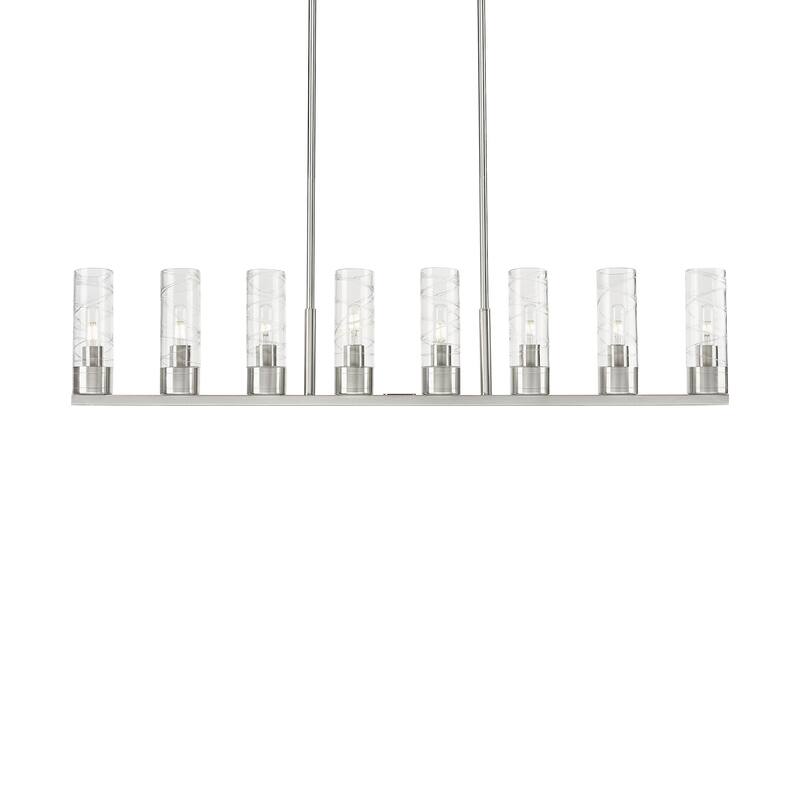 Innovations Lighting 617-8I-11-48 Boreas Linear Boreas 8 Light 48"