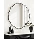 preview thumbnail 12 of 55, Kate and Laurel Viona Round Scalloped Mirror