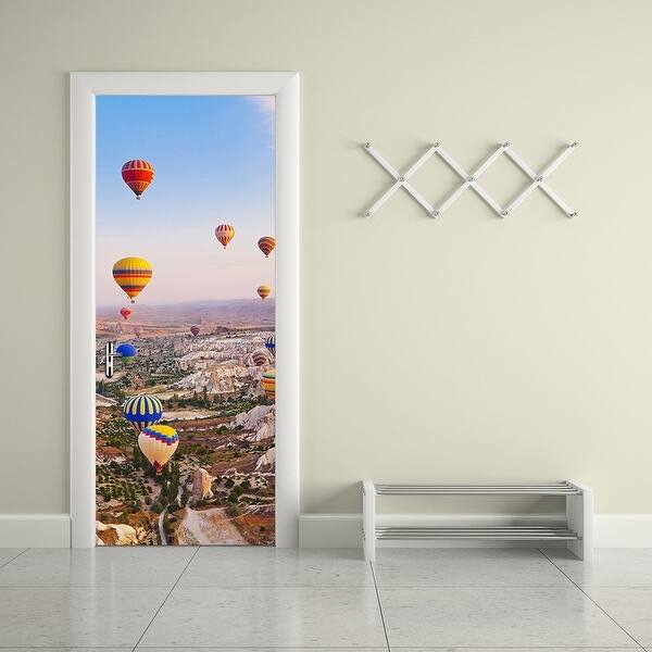 Shop Chezmax 3d Door Mural Art Sticker Removable Self Adhesive