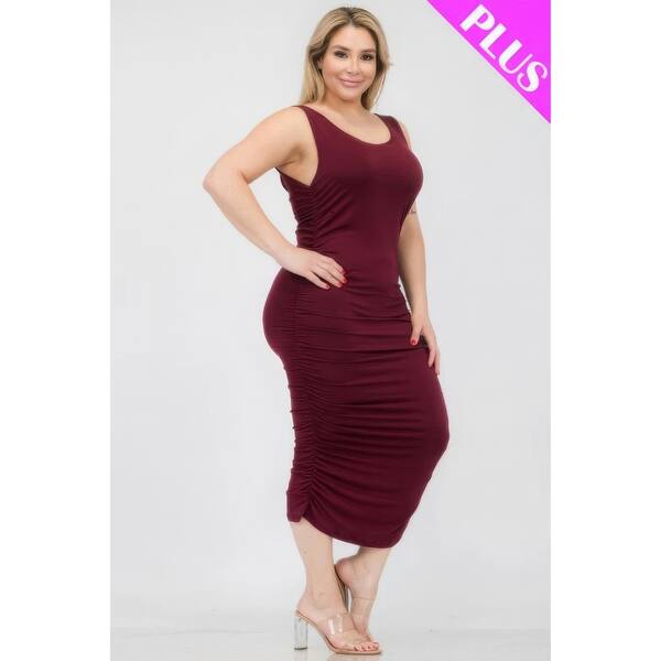 bodycon polyester dress Women's The Fall Bodycon Sleeveless Cotton Polyester Mini Dress 0/1/2 Black MEAN BLVD Black / 0