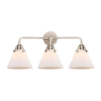 Innovations Lighting 288-3W-11-26 Cone Vanity Cone 3 Light 26" Wide
