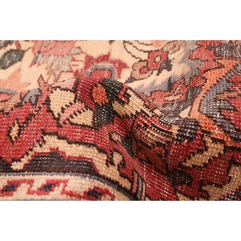 ECARPETGALLERY Hand-knotted Kayseri Vintage Red Wool Rug - 6'9 x 10'1