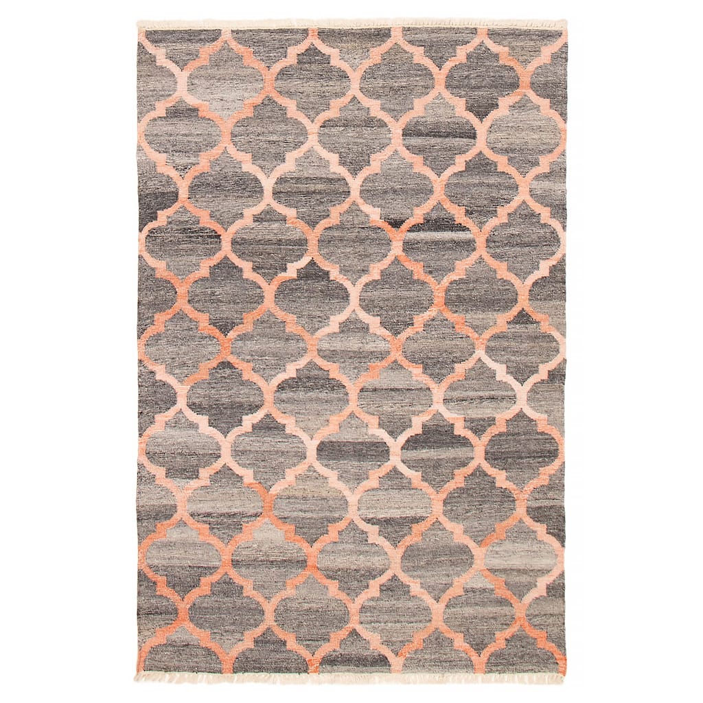 Ankara FW Grey Kilim 5'2" x 8'0" - 5'2 x 8'0