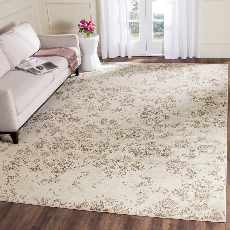 SAFAVIEH Vintage Distressed Boho Zula Oriental Rug - 8' x 10' - Stone