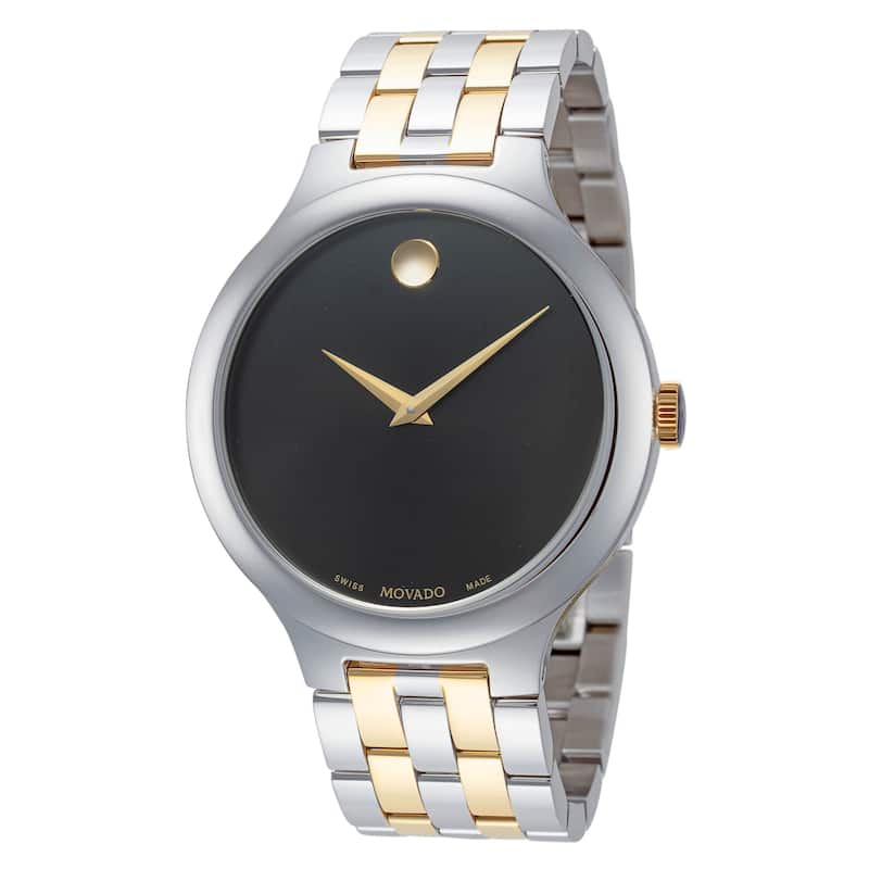 Movado Men's Veturi 40mm Quartz Watch 0608042 - Silver and Gold - N/A
