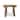 Artissance 11 in. W Rustic Vintage Mini Stool – Rectangular Wooden Accent with Weathered Natural Finish - 11" W x 5" L x 9" H