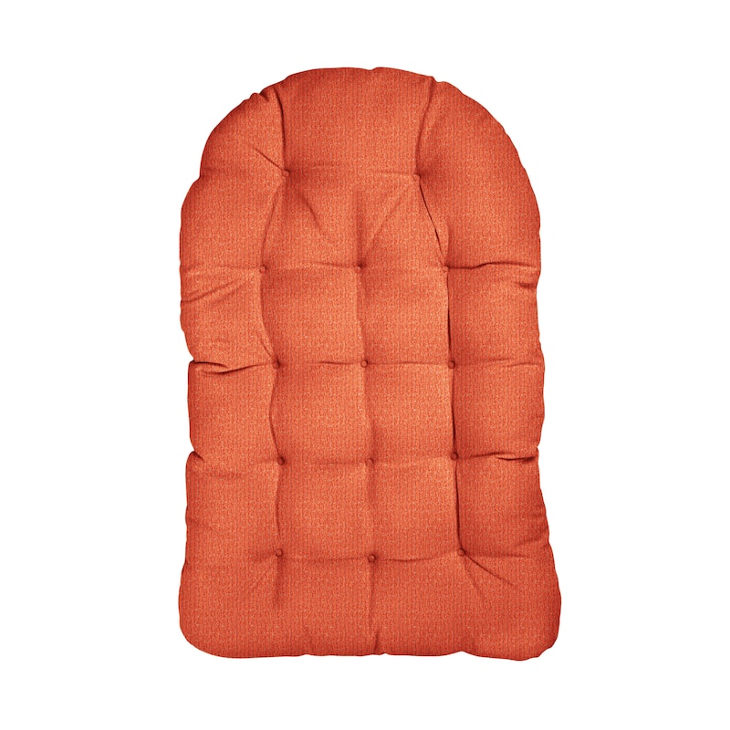 Sorra Home Sunbrella Outdoor Egg Chair Replacement Cushion - 44 in L x 27 in W x 4 in D