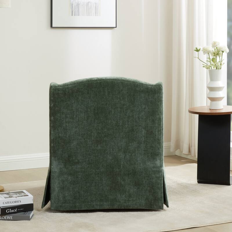 Londyn Skirted Swivel Accent Chair by Greyson Living