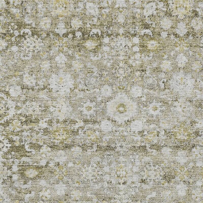HomeRoots Oriental Traditional Rectangle Outdoor Rug