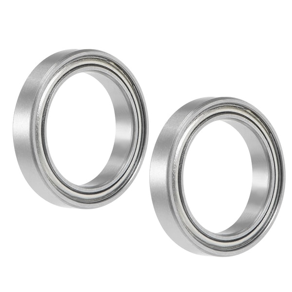 6702ZZ Deep Groove Ball Bearing 15x21x4mm Double Shielded GCr15 Bearings 5pcs - Pack of 5 - 6702ZZ (15*21*4)