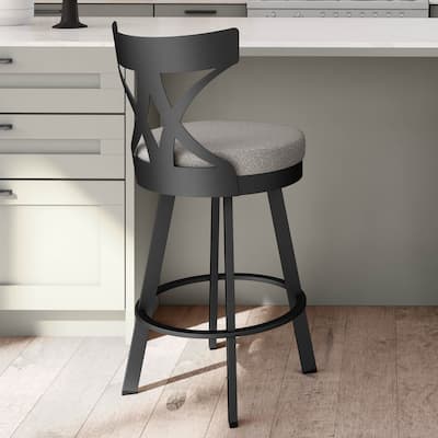 Amisco Washington Swivel Bar Stool