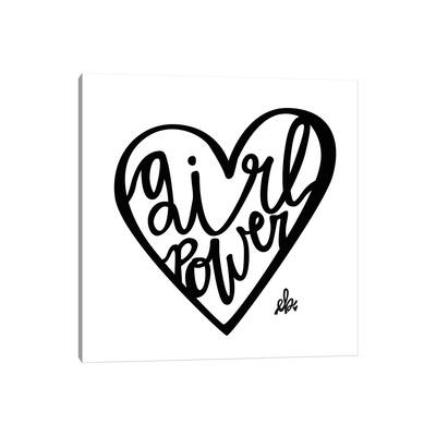 iCanvas "Girl Power" by Erin Barrett Canvas Print