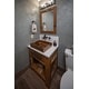 preview thumbnail 11 of 9, Rectangular Stainless Steel Sink with Rim in Rose Gold with Drain
