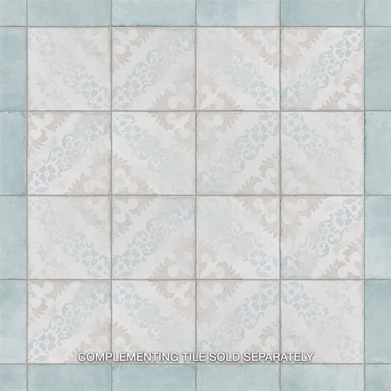 Merola Tile Barcelona Ocean 5-3/4" x 5-3/4" Porcelain Floor and Wall Tile