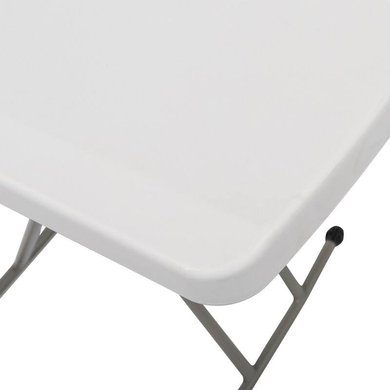 30'' Plastic Rectangular Adjustable Folding Table Bed Bath & Beyond