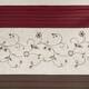 Madison Park Belle Faux Silk Embroidered Floral Shower Curtain