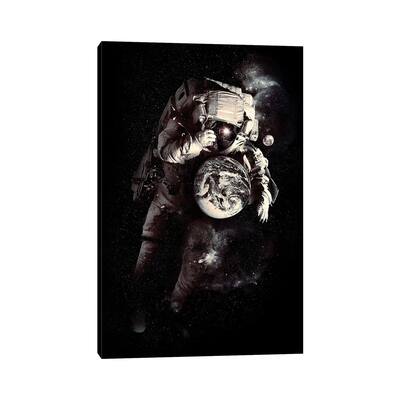 iCanvas "It's A Small World After All" by Nicebleed Canvas Print