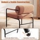 preview thumbnail 7 of 8, Costway 1/2 PCS Modern Velvet Upholstered Accent Chair with