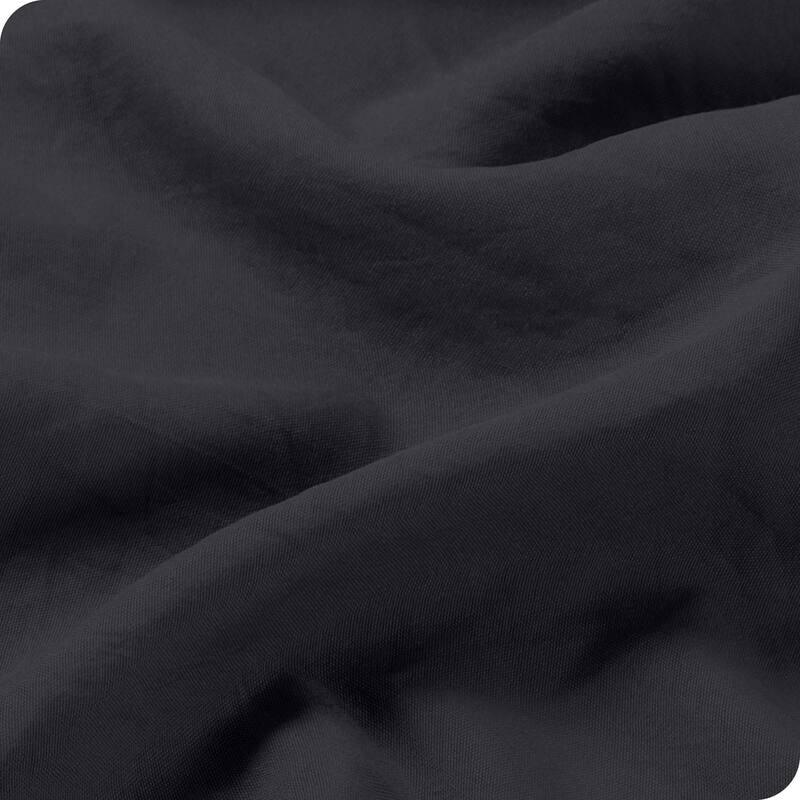 Bare Home Washed Microfiber Deep Pocket Sheet Set